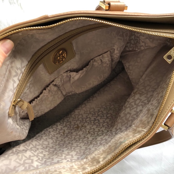 DKNY Leather Tote - Picture 8 of 12